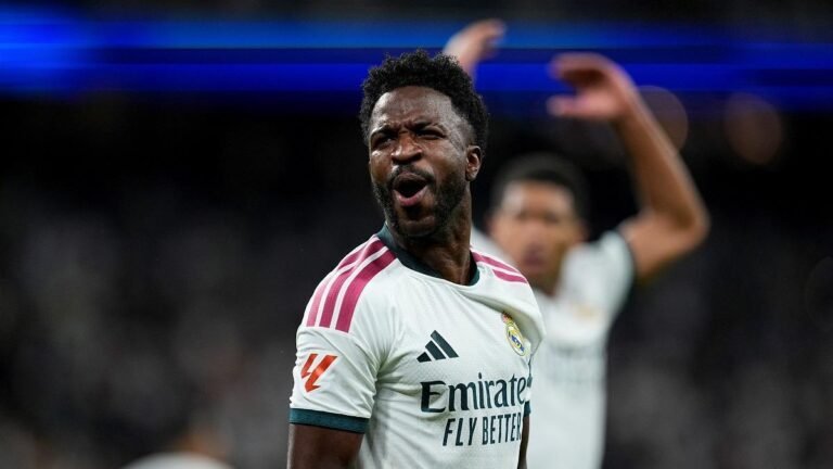 Vinicius vuelve para el partido contra el RB Leipzig